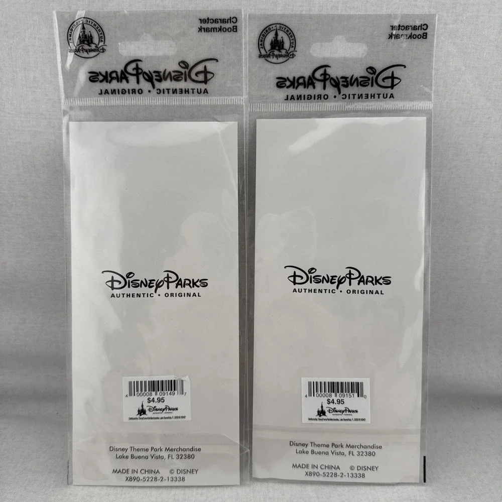 Disney Parks Exclusive Bookmarks Lot Mickey Balloons Pluto Donald Chip‎ & Dale